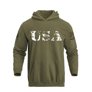USA 100% COTTON POCKET HOODIE