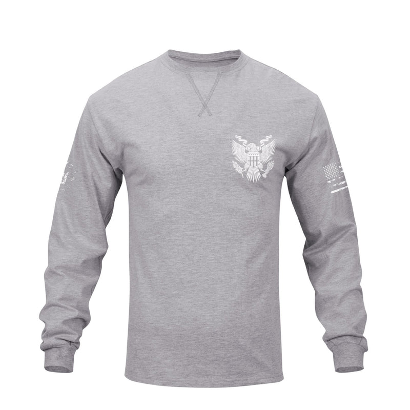 DON'T TREAD ME CREWNECK GRAPHIC LONG SLEEVE T-SHIRT