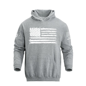 USA FLAG 100% COTTON HOODIE REGULAR FIT