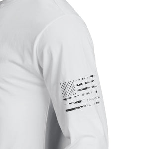 NATIVE AMERICAN CREWNECK GRAPHIC LONG SLEEVE T-SHIRT