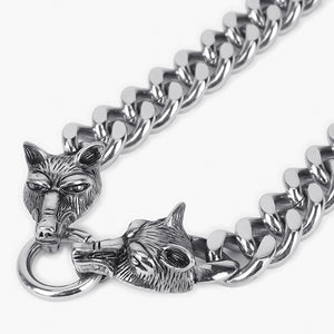 RETRO WOLF NECKLACE