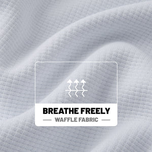 I USED TO BE A PEOPLE PERSON WAFFLE GRAPHIC POCKET HOODIE