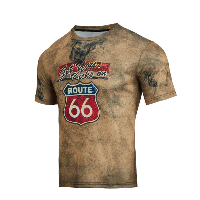 Men's Route 66 Short Sleeve Graphic T Shirt