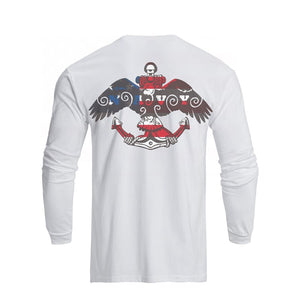 USA FLAG GRAPHIC LONG SLEEVE T-SHIRT