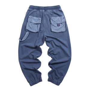 KNITTED DRAWSTRING JOGGER PANTS