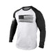 USA FLAG RAGLAN GRAPHIC LONG SLEEVE T-SHIRT