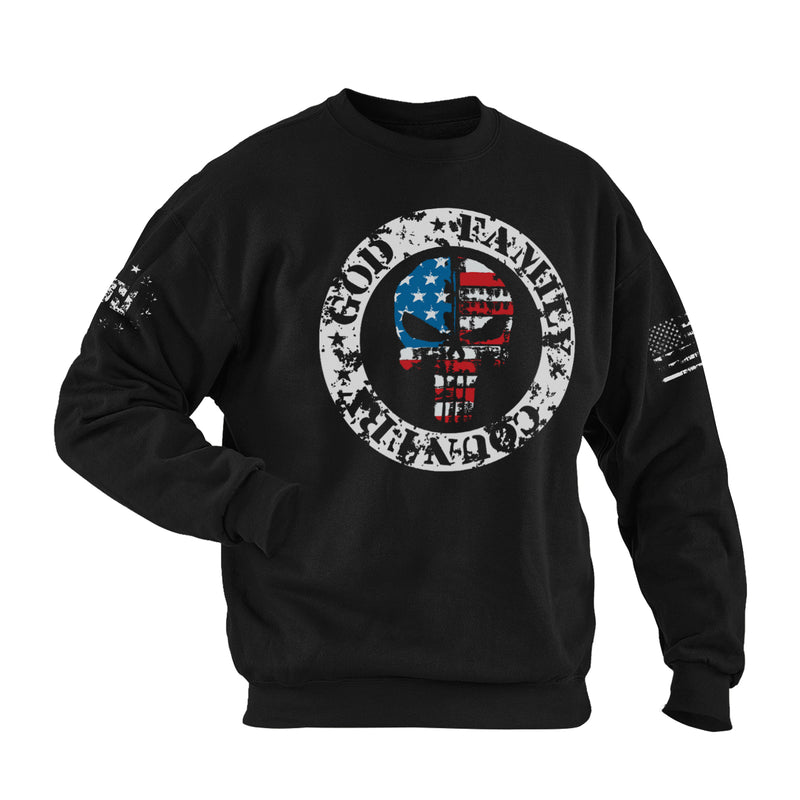 USA FLAG SWEATSHIRT