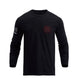 SNAKE USA FLAG GRAPHIC LONG SLEEVE T-SHIRT