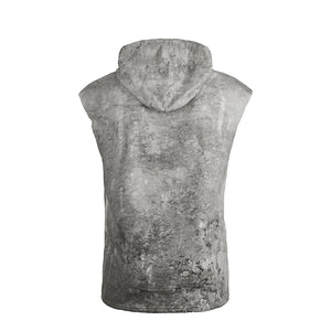 TIED-DYE QUICKDRY HOODED TANK TOP