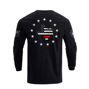 PATRIOT TEXAS GRAPHIC LONG SLEEVE T-SHIRT