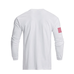 USA FLAG GRAPHIC LONG SLEEVE T-SHIRT