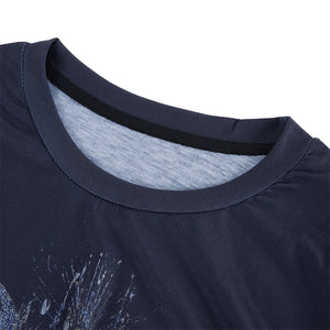 USA FLAG GRAPHIC LONG SLEEVE T-SHIRT