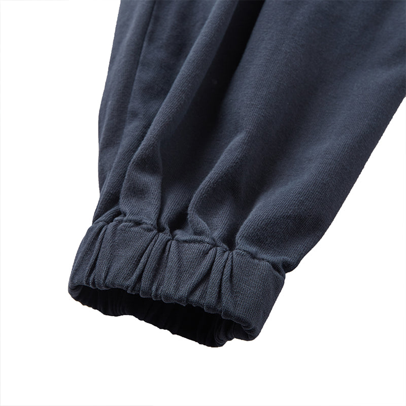 KNITTED DRAWSTRING JOGGER PANTS