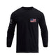 USA FLAG GRAPHIC LONG SLEEVE T-SHIRT