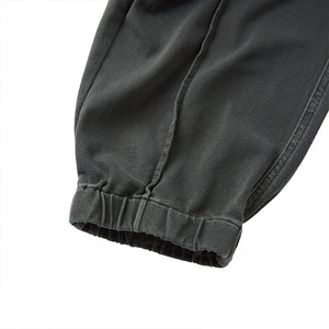 KNITTED DRAWSTRING JOGGER PANTS