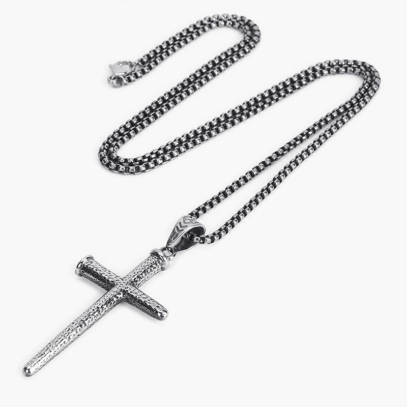 RETRO CROSS PENDANT