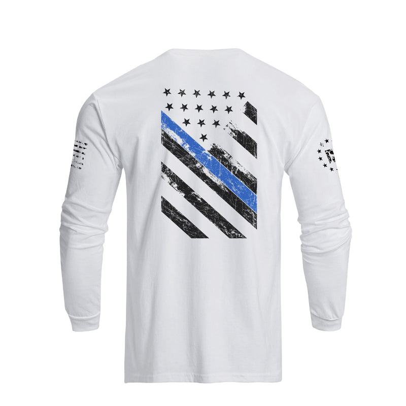 THE BLUE LINE GRAPHIC LONG SLEEVE T-SHIRT