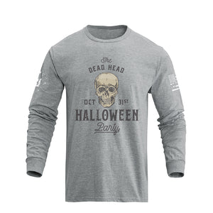 RETRO SKULL GRAPHIC LONG SLEEVE T-SHIRT