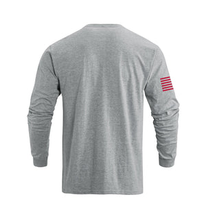 USA FLAG GRAPHIC LONG SLEEVE T-SHIRT