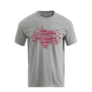 I LOVE YOU 100% COTTON GRAPHIC TEE