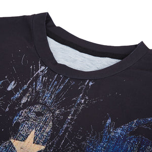 USA FLAG GRAPHIC LONG SLEEVE T-SHIRT