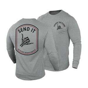 SEND IT 100% COTTON GRAPHIC LONG SLEEVE T-SHIRT