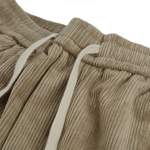 POCKETS CORDUROY CARGO PANTS