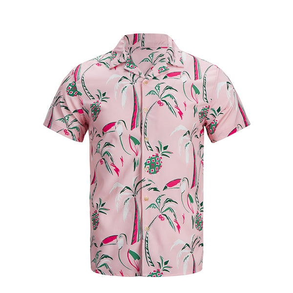 FLAMINGO ALOHA SHIRT