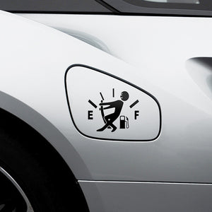 FUEL TANK CAP STICKER 4.3'' x 3.7''