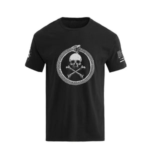 SNAKE SKULL GRAPHIC TEE