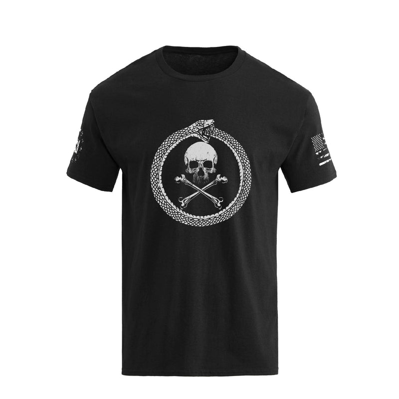 SNAKE SKULL GRAPHIC TEE