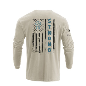 USA FLAG GRAPHIC LONG SLEEVE T-SHIRT