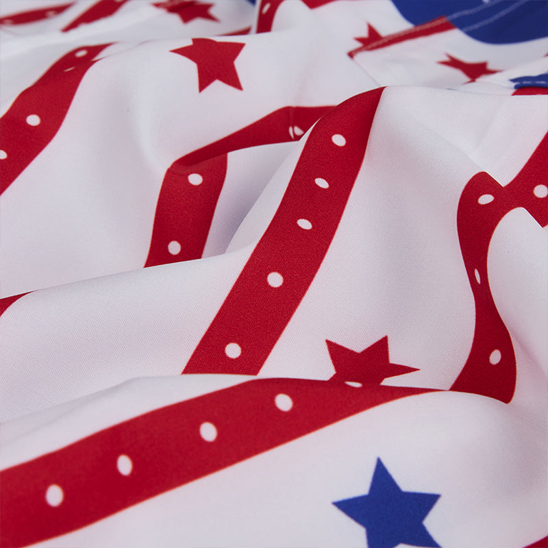 USA FLAG 11'' INSEAM SWIM TRUNKS