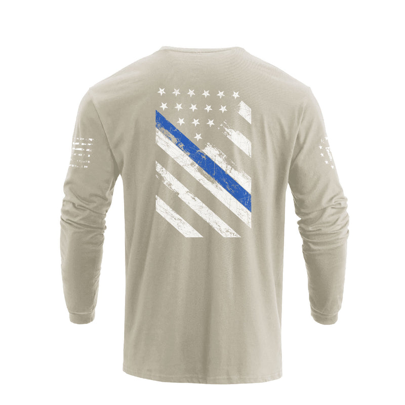 THE BLUE LINE GRAPHIC LONG SLEEVE T-SHIRT