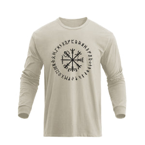 VIKING TOTEM GRAPHIC LONG SLEEVE T-SHIRT
