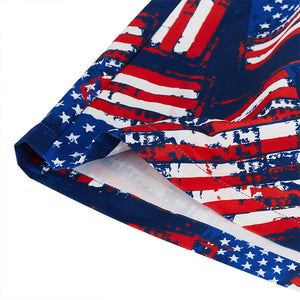 USA FLAG 5'' INSEAM INSEAM SWIM TRUNKS