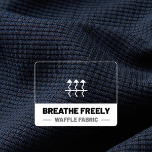 I USED TO BE A PEOPLE PERSON WAFFLE GRAPHIC POCKET HOODIE