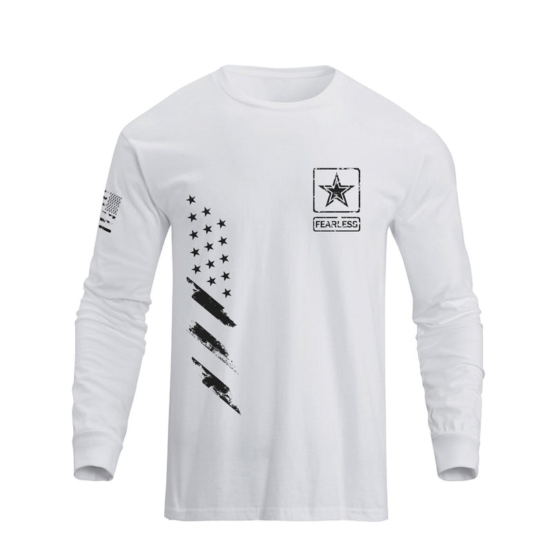 USA FLAG FEARLESS GRAPHIC LONG SLEEVE T-SHIRT