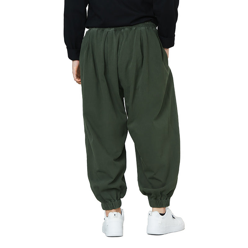 KNITTED DRAWSTRING JOGGER PANTS