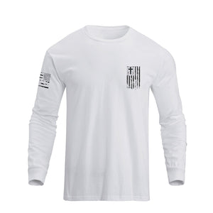 USA FLAG GRAPHIC LONG SLEEVE T-SHIRT