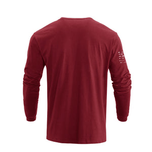 USA FLAG FEARLESS GRAPHIC LONG SLEEVE T-SHIRT