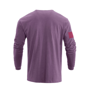 USA FLAG GRAPHIC LONG SLEEVE T-SHIRT