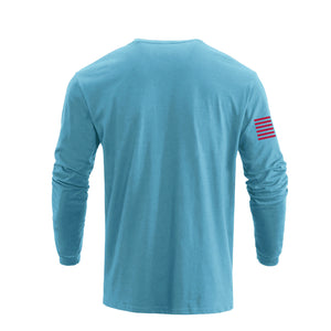 USA FLAG GRAPHIC LONG SLEEVE T-SHIRT