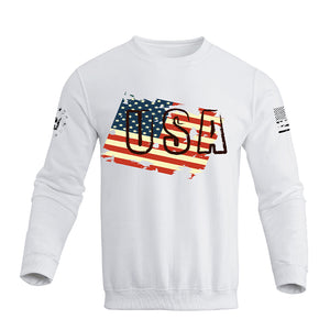 USA FLAG SWEATSHIRT