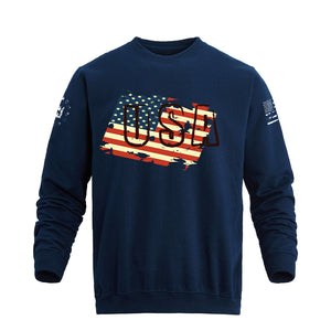 USA FLAG SWEATSHIRT