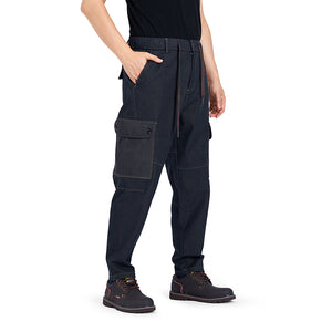 POCKETS RIBBED PANTS