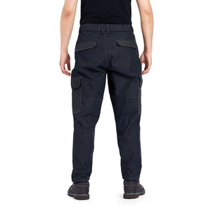 POCKETS RIBBED PANTS