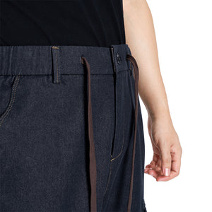 POCKETS RIBBED PANTS