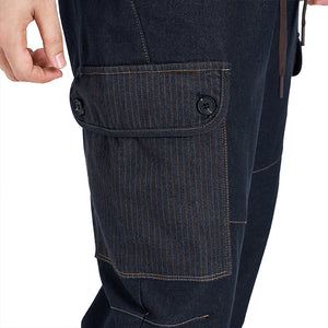 POCKETS RIBBED PANTS