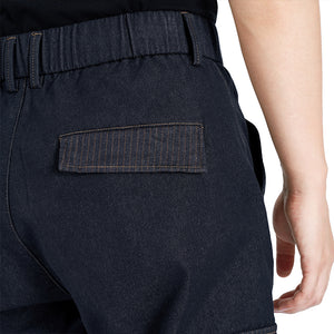 POCKETS RIBBED PANTS